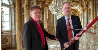 Wiener Instrumental Solisten mit Fagottist Robert Brunnlechner und Pianist Karl Eichinger.